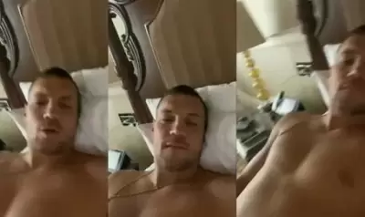 "Сыграл рукой в штрафной" – Артем Дзюба дрочит член и записывает видео на телефон