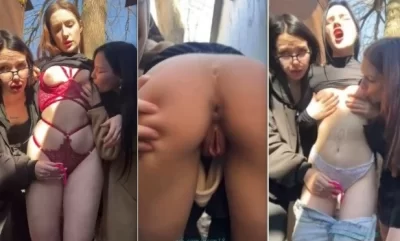 Русские девки снимают пиздодрочку за гаражами