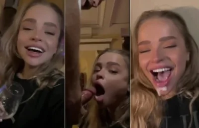 "Мы тут кончаем, а вы?!" – Пьяная девушка подставила рот под сперму парня
