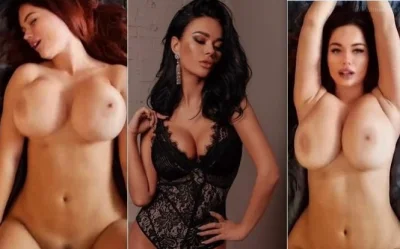 Яна Кошкина показала голые большие сиськи